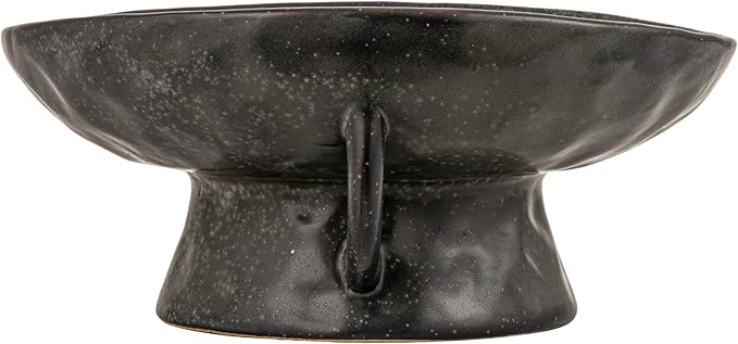 Creative Co-Op Stoneware Footed Pedestal Bowl - Image 3