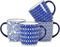 Selamica 10 OZ Coffee Mugs Set of 4, Small Coffee Cups Ceramic by Selamica