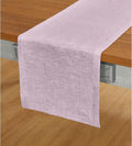 Solino Home 100% Pure Linen Table Runner Lavender, Athena 14 x 120 in Long | by SolinoHome