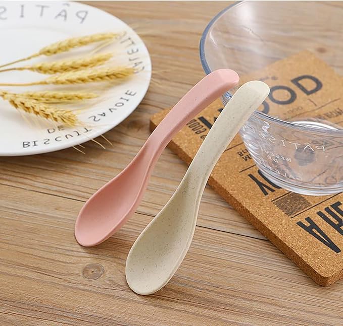 8 OZ Small Bowls Set Cereal Bowls Wheat Straw Bowl Assorted Color Dessert Bowls - Image 6