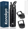 Konokyo 22 oz Insulated Stainless Steel Water Bottle by Konokyo