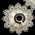 Sandweek Embroidered Placemats, Stain Resistant Lace Lunchmats Place Mats by Unknown