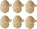 wonlex Christmas Napkin Rings Set of 6, Metal Golden Napkin Ring Serviette by wonlex