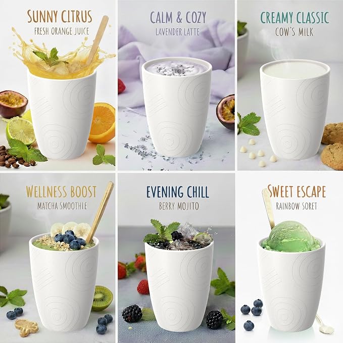 Wheat Straw Unbreakable Drinking Cups, 12 OZ Tumbler Set of 6, Lightweight - Image 4