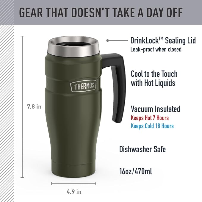 THERMOS Stainless King Travel Mug - Image 2