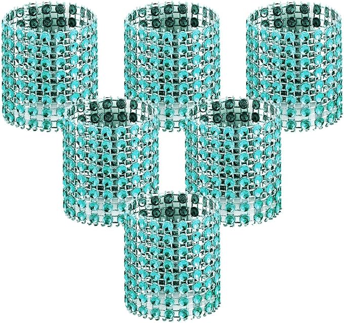 Accmor 50pcs Napkin Rings, DIY Decoration by Accmor