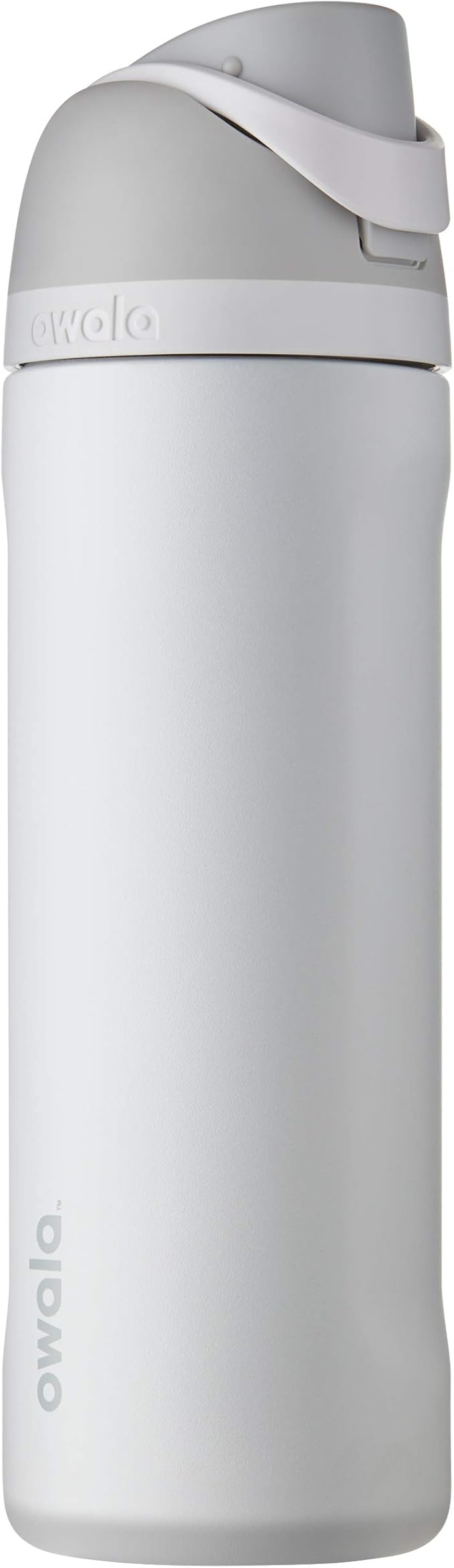 Owala FreeSip Stainless Steel Water Bottle 24 oz Shy Marshmallow by Unknown