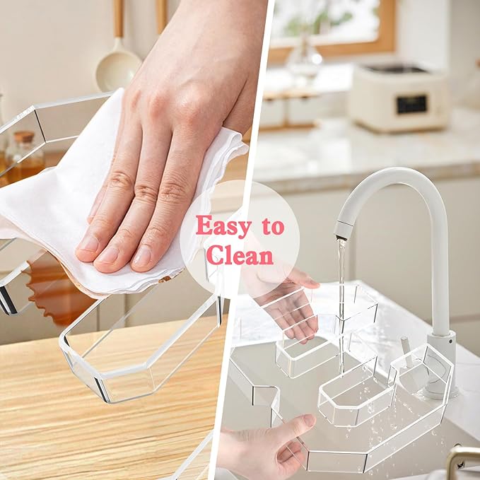 11" Acrylic Number Charcuterie Tray, Fillable Number Charcuterie Box for Food, Reusable Serving Cake Candy Dish Display Tray for Birthday Anniversary Party Decoration (Square Number 5)
