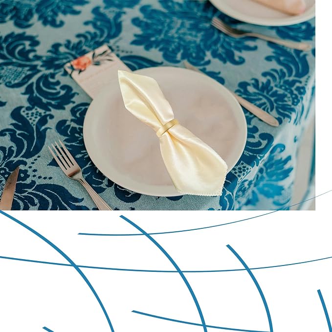 20 Pcs Gold Napkin Rings - Image 3