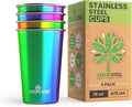 Stainless Steel Cups 16 oz Pint Tumbler by GreensSteel