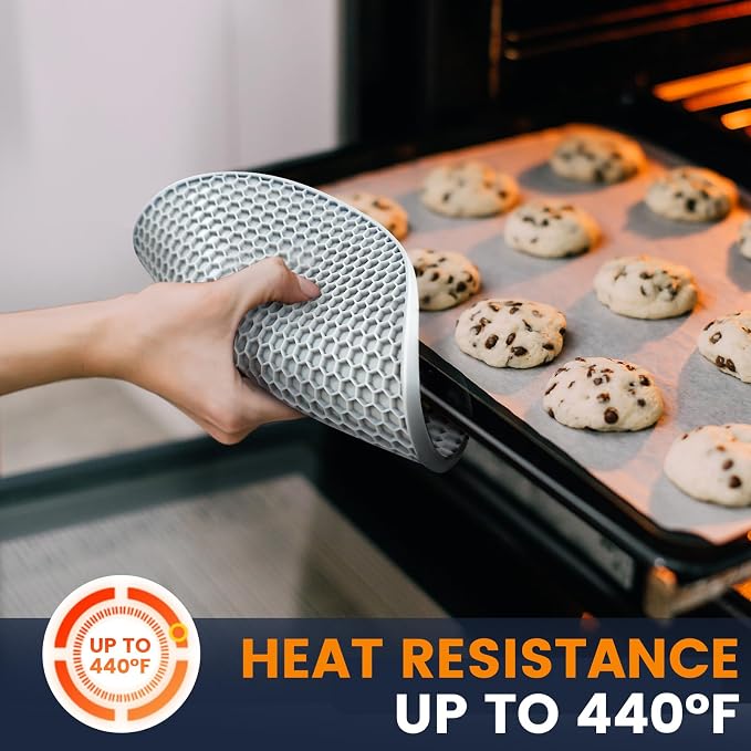 Silicone Trivet Mats 4 Heat Resistant Pot Holders Multipurpose Non-Slip Hot Pads - Image 7