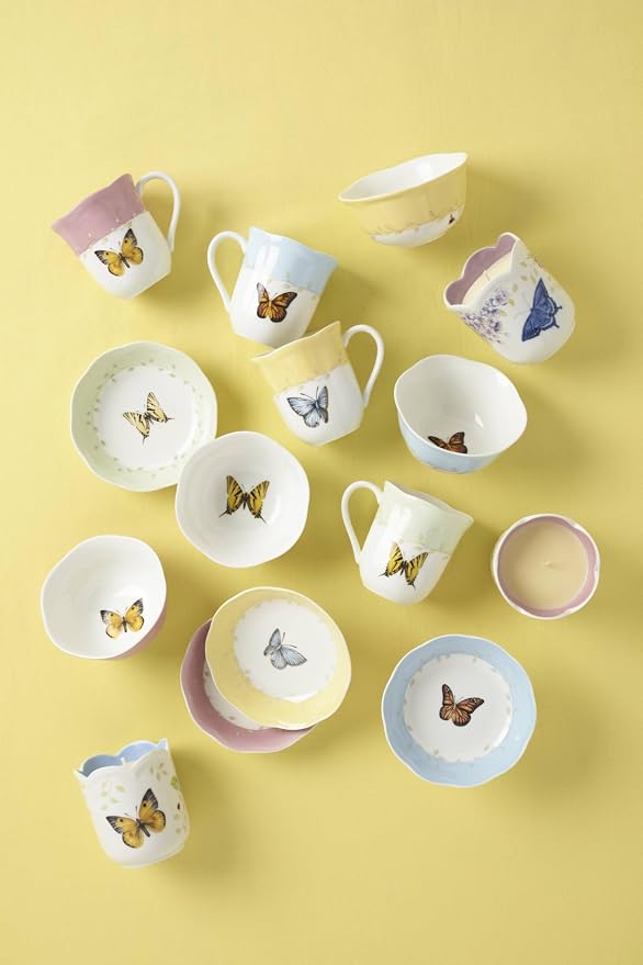 Lenox 791720 Butterfly Meadow 4-Piece Dessert Bowl Set - Image 6