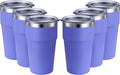 MEWAY 16oz Tumbler Double Wall Vacuum Insulated Travel Mug Bulk, Stainless by MEWAY