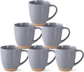 AmorArc 12oz Ceramic Coffee Mugs set of 6, Stylish Coffee Mugs by AmorArc