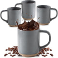 HASENSE Coffee Mugs, 12 OZ Coffee Cups Ceramic Set of 4 by Hasense