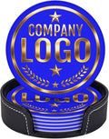 Custom Coaster with Logo by Handmade