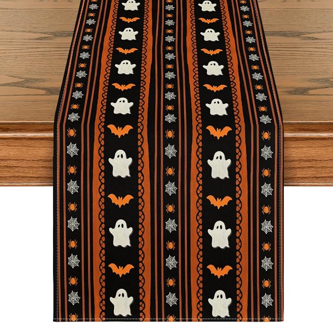Artoid Mode 210 GSM Halloween Table Runner 13x120 Inch Home Party Decor | by ArtoidMode