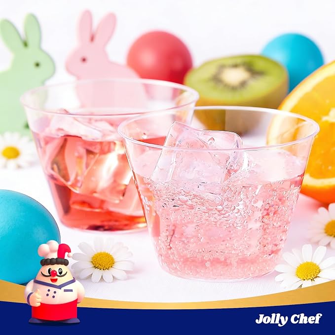 JOLLY CHEF     Clear Disposable Plastic Cups Heavy-duty - Image 7