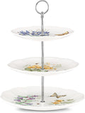 Lenox Butterfly Meadow 3-Tiered Server, 4.10 LB by Lenox
