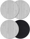 Modern Minimalist Art Coasters Set of 4, Absorbent Coasters by Unknown