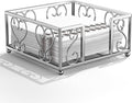 Cocktail Napkin Holder for 5x5 Napkins, Flat Square Caddy, Table | Cocktail by levimetree