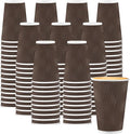 BYSNOW 500 Pack 16 oz Coffee Cups, Insulated Disposable Hot Paper Cups | by BYSNOW