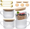 Maredash 4pcs Overnight Oats Containers by Maredash