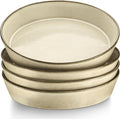 LIANYU 34oz Pasta Bowls Set of 4, 8.7’’ Wide Ceramic Bowl Plates | Shallow by LIANYU