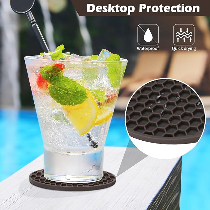 TWTLi Silicone Coasters Set of 8 - Image 3