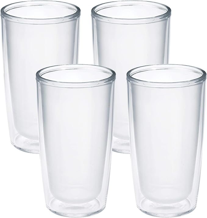 Tervis Crystal Clear Tabletop Made in USA Double Walled Insulated Tumbler by TervisTumblerCompany