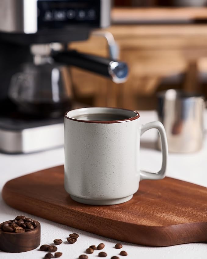 famiware Coffee Mugs Set of 6, Nebula 14oz Coffee Mugs Ceramic Cup Set | - Image 2