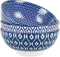 Selamica Ceramic Large Salad Bowls Set, 53 OZ Pho Bowls 8 Inch Soup Bowls by Selamica