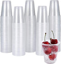 300 Pack 5 OZ Clear Plastic Cups, Disposable Mouthwash Cups, 5 Ounce Cold Party by TurboBee