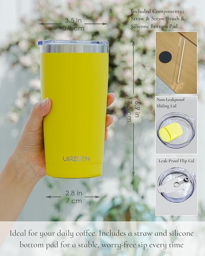 20oz Travel Coffee Tumbler - Image 2