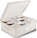 Hearth & Harbor Coffee Mug Storage, Quilted and Stackable Coffee Cup Storage by HearthHarbor