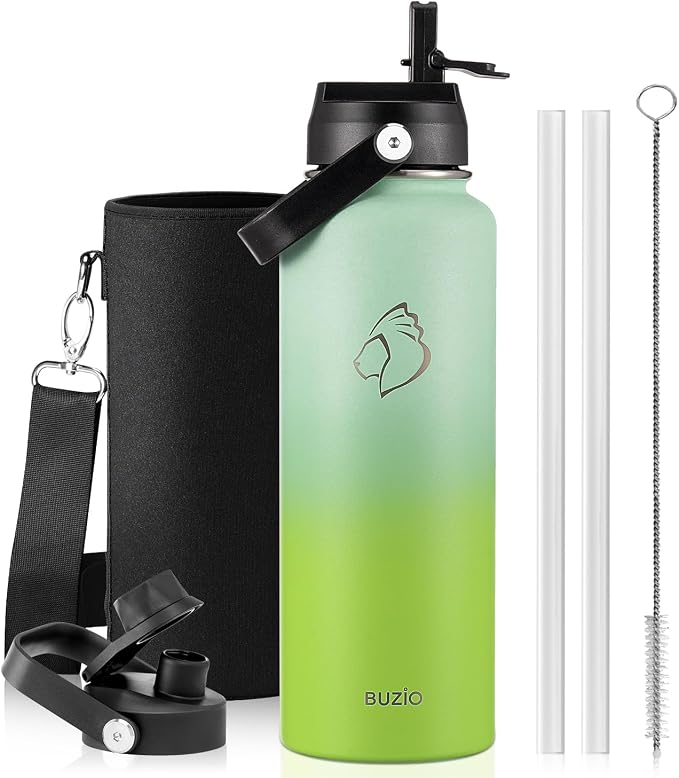BUZIO Triple Wall Vacuum Water Bottle by BUZIO