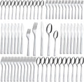 Hunnycook 60-Piece Silverware Set by Dedicatedtoenhancingyourdiningexperience