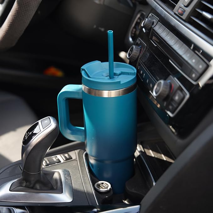 Konokyo 40 oz Insulated Tumbler Water Bottle - Image 6