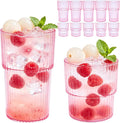12 Pack Plastic Wine Glasses, 16 Oz Highball Glasses & 12 Oz Cocktail Glasses by Unknown