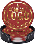 Custom Coaster with Logo by Handmade