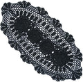 Phantomon Oval Lace Table Runner Doilies Floral Table Scarf Furniture Cloth by Phantomon