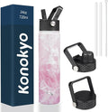 Konokyo 24 oz Insulated Stainless Steel Water Bottle by Konokyo