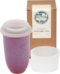 NOVA CERAMICS Coffee Travel Mug – Cup Holder Friendly Travel Mug– Microwave & by NovaCeramics