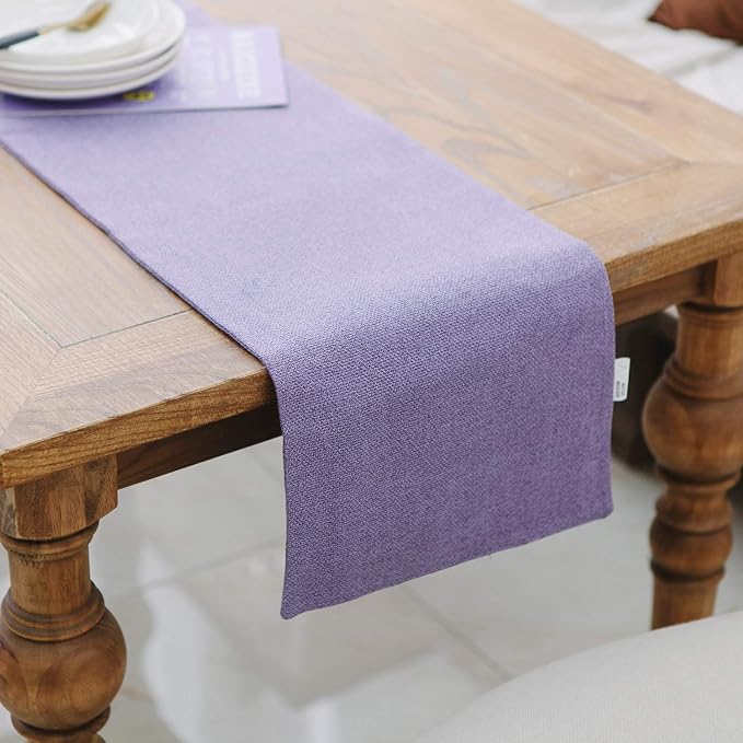 2 Piece Fabric in 1, Dining Table Runner 12 x 90 inches Kitchen Room Dinner by NATUS+WEAVER