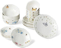 Lenox Butterfly Meadow Porcelain 24-Piece Variety Bowl Set by Lenox