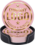 Custom Coaster with Logo by Handmade