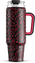 Meoky 40 oz Tumbler with Handle and Straw, Insulated Tumbler with Lid and Straw by MEOKY
