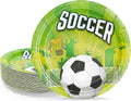 40 Pack Soccer Paper Plates by Unknown