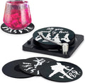 Retro Vinyl Record Coasters by Valdivia