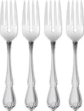 Oneida Silverware Set, True Rose Everyday Salad Forks 4-Piece Flatware Set by Oneida